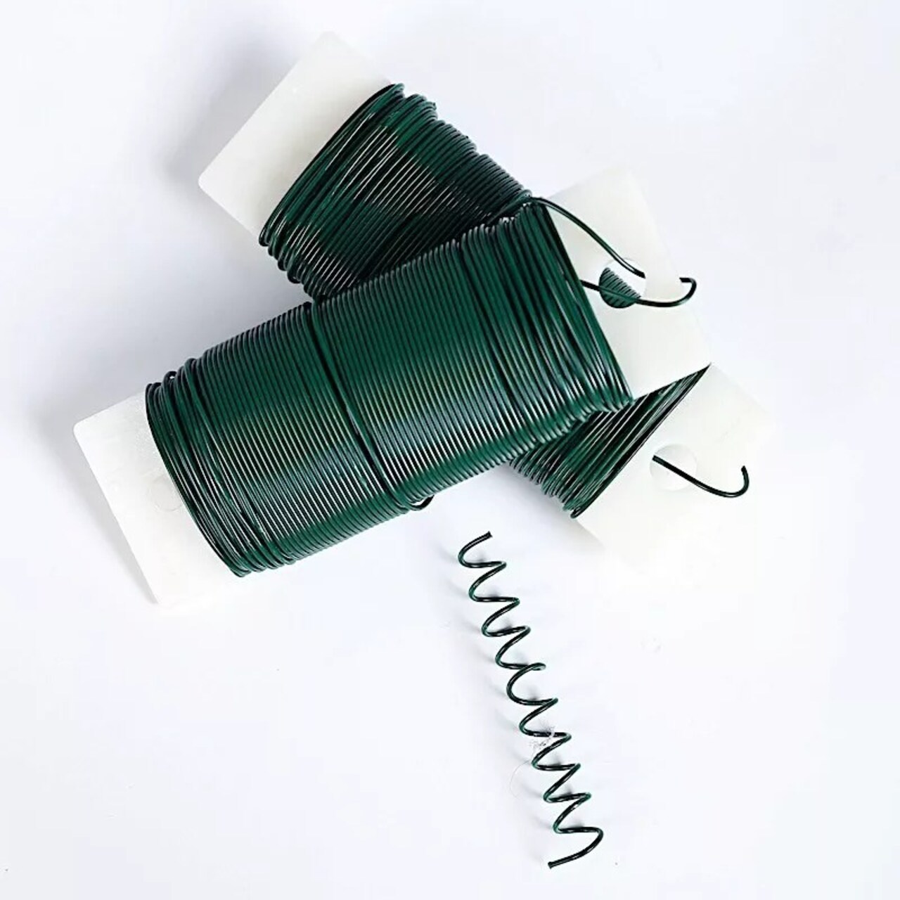 20 Gauge Green 76 yards Craft Floral Paddle Wire Wedding Party Events Supplies